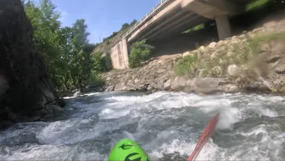 première partie avant la centrale (bas niveau)