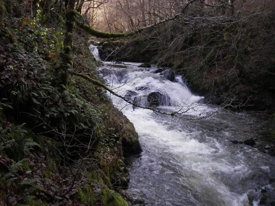 passages clefs du parcours:les deux premiers seuils de la "triple chute"