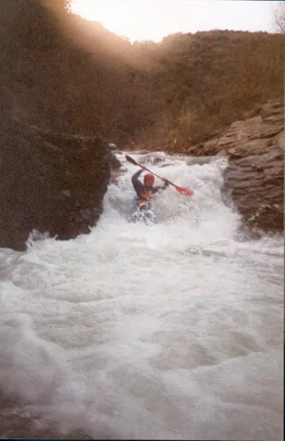 Seuil de la passerelle du Cros