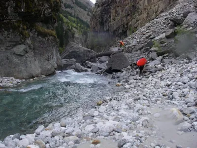 L'arrivée sur l'infran