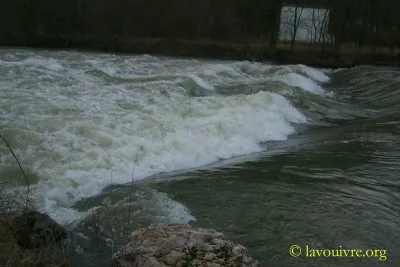 vue générale du spot, niveau : 85-90 m3